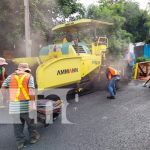 Foto: Programa Calles para el pueblo en el barrio San Judas en Managua/TN8