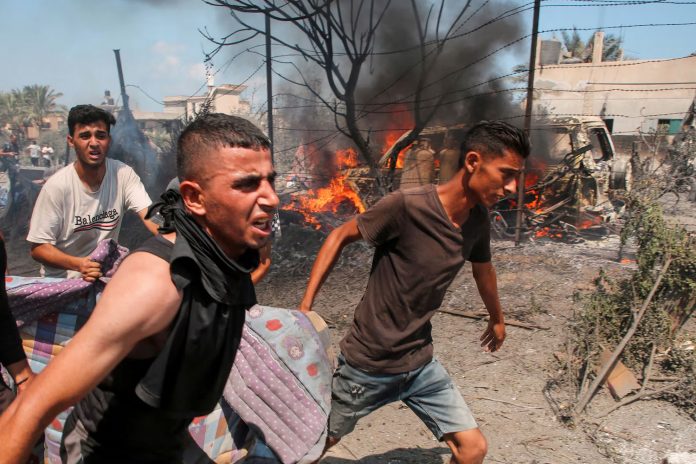 Foto: Mueren varios niños en el ataque israelí contra Jan Yunis /Cortesía