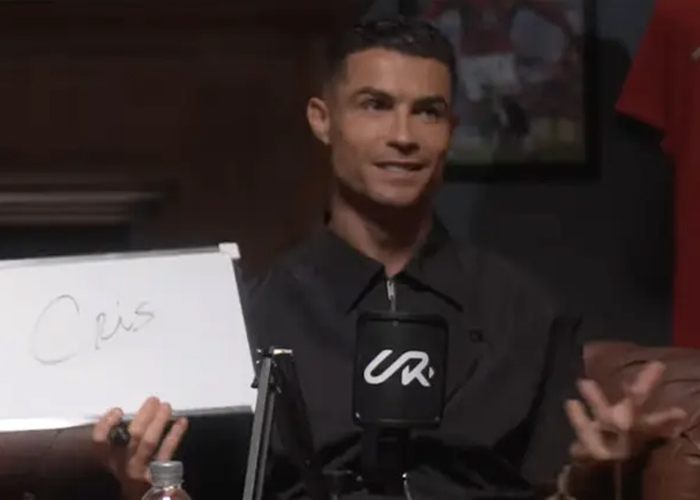 Foto: El canal de YouTube de Cristiano Ronaldo /cortesía