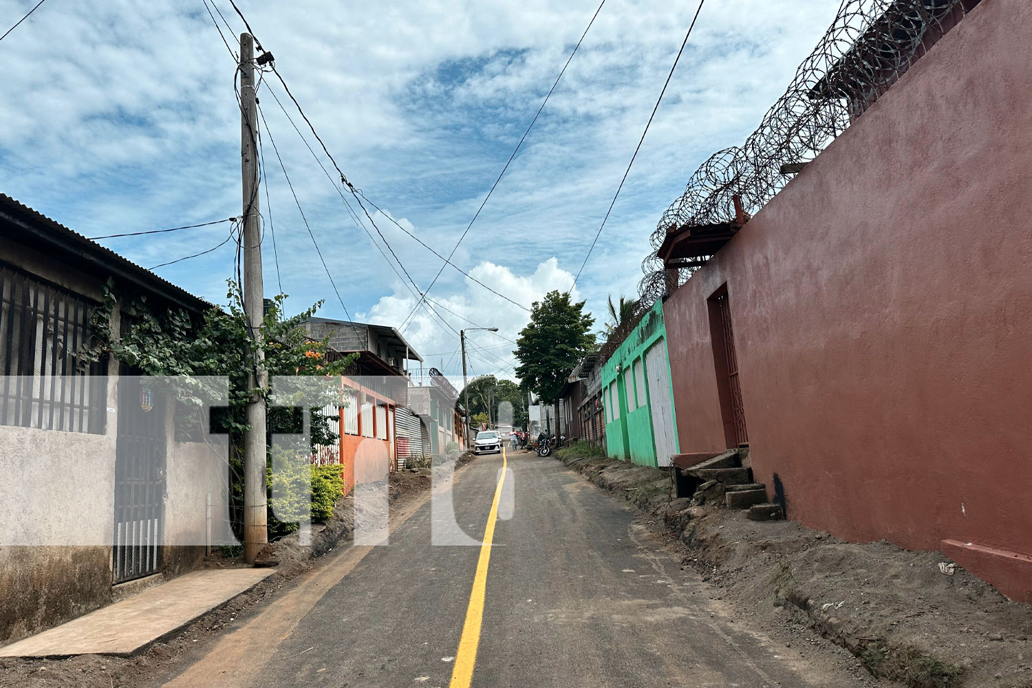 Foto: Familias del barrio Francisco Salazar testigos del cambio en sus calles /TN8