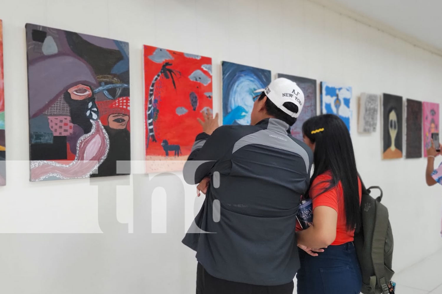 Foto: Estudiantes liberan sus emociones a través del arte en muestra 'Terror Psicológico'/TN8