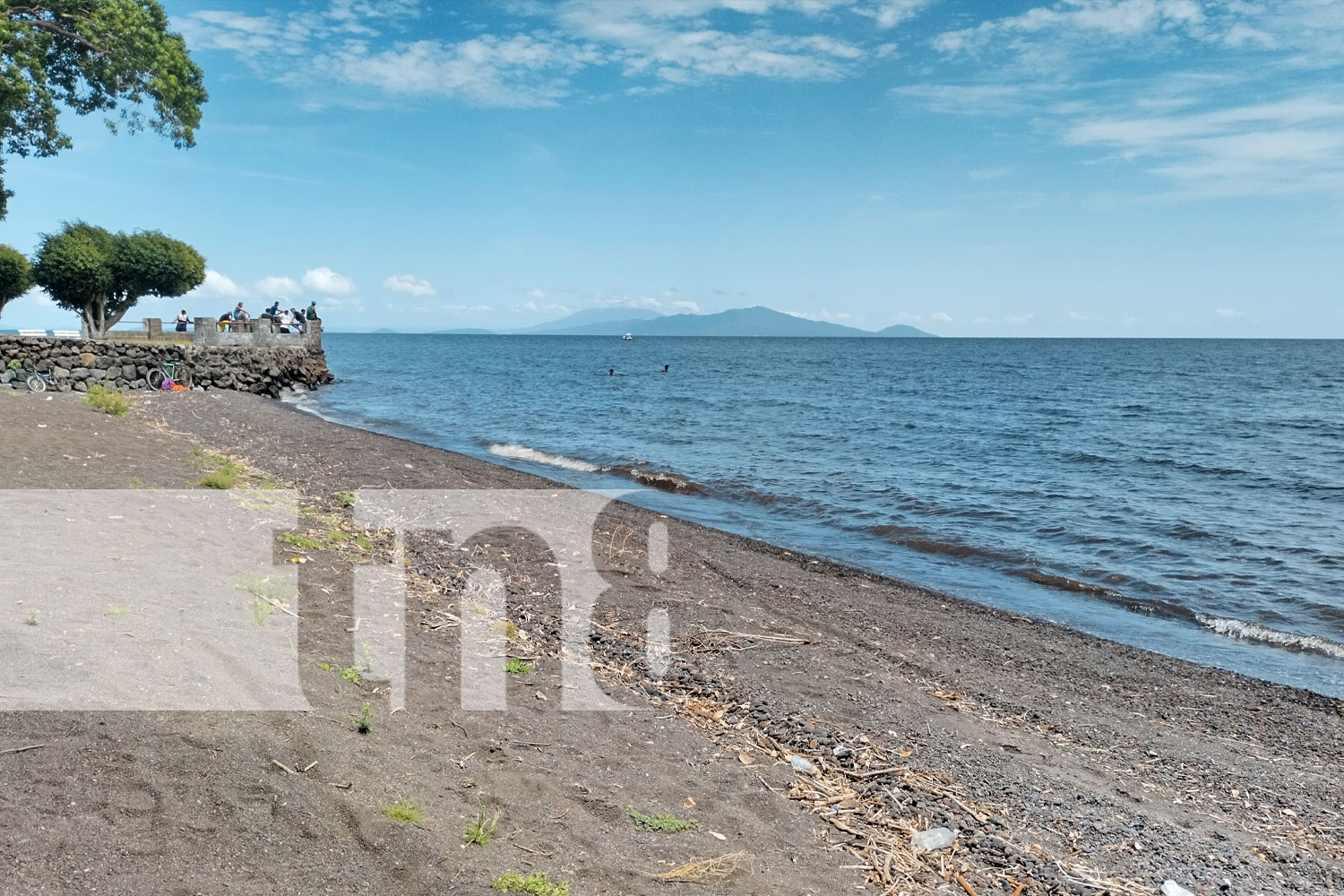 Foto: Autoridades brindan acompañamiento en Ometepe /TN8