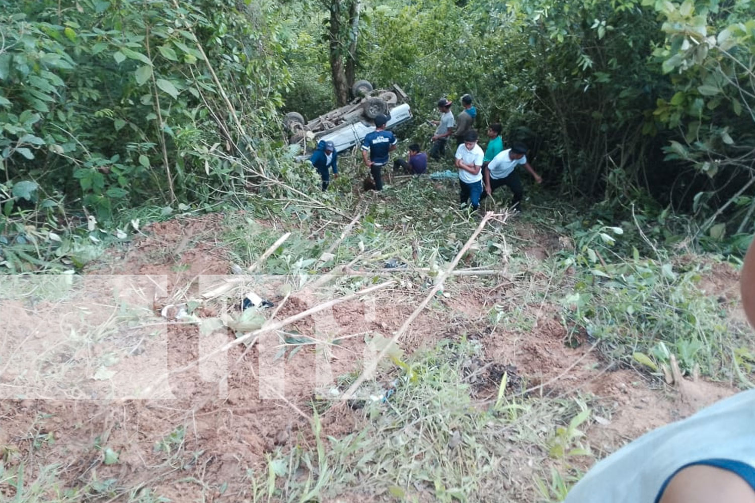 Foto: Trágico accidente en Murra, Nueva Segovia deja un fallecido y un lesionado leve/TN8