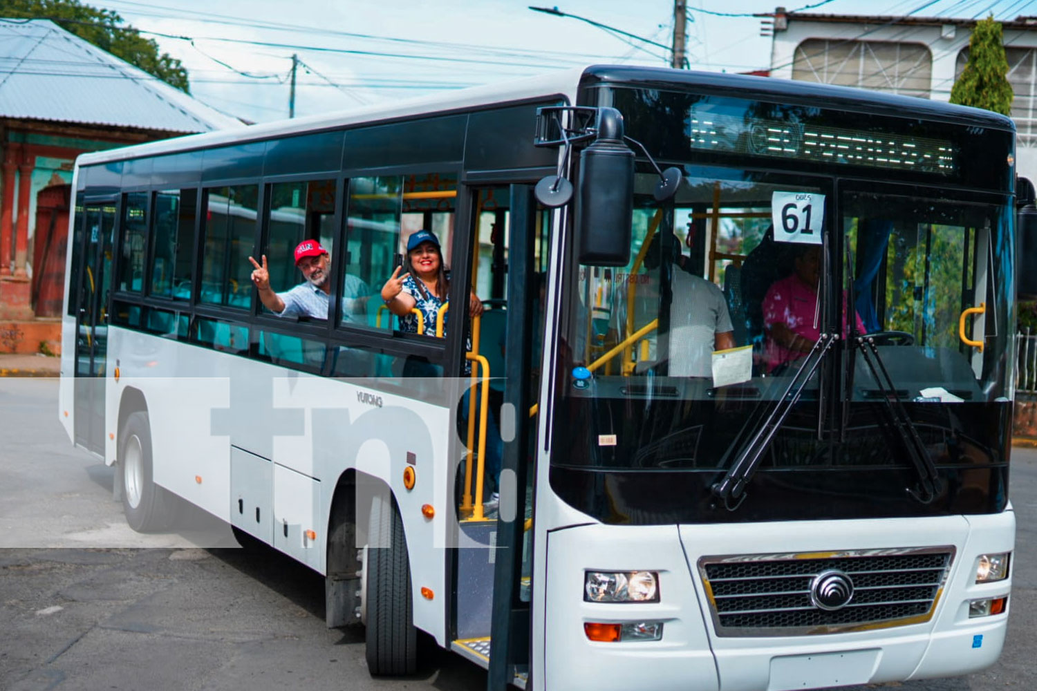 Foto: Masaya moderniza su transporte público con la llegada de 13 nuevos buses/TN8