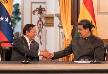 Foto: Venezuela reconoce a Bolivia el firme rechazo a injerencias / Cortesía