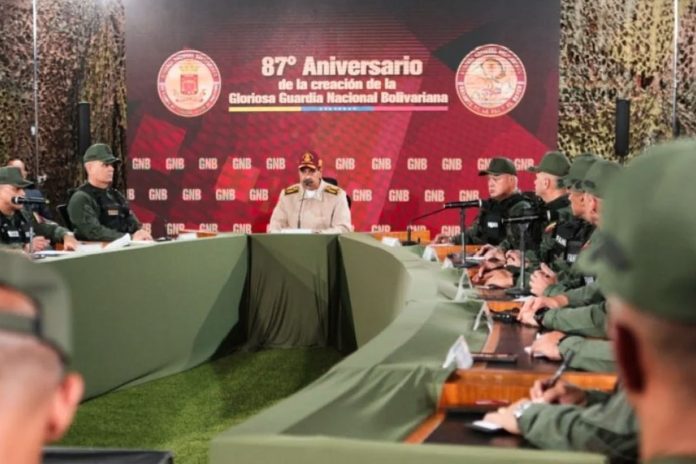 Foto: Nicolás Maduro en aniversario 87 de la Guardia Nacional Bolivariana /Cortesía