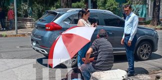 Foto: Irrespeto a señal de alto provoca triple colisión en una calle de Bolonia/ TN8