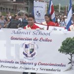 Foto: Cientos de estudiantes de la ciudad de Estelí deslumbran en desfile patrio/TN8