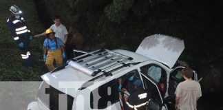 Foto: Accidente en Masaya deja a ciudadana extranjera herida/TN8