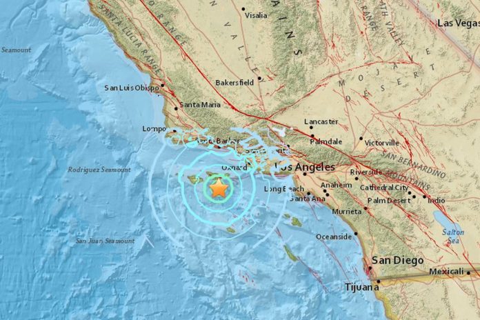 Foto: Sismo de magnitud 5,2 sacude a California /Cortesía