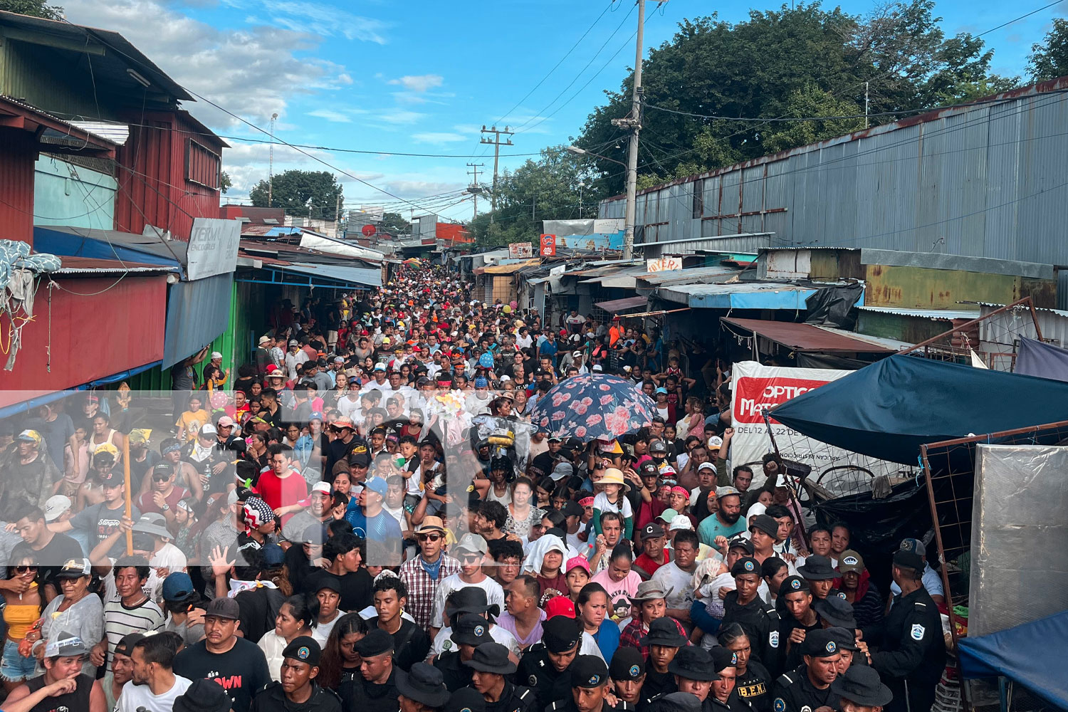 Foto: Tradición y Fe: Santo Domingo recorre los barrios de Managua/TN8