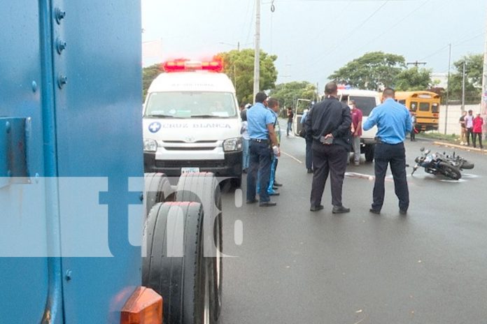 Foto: Joven muere en desgarrador accidente en Carretera Nueva a León / TN8