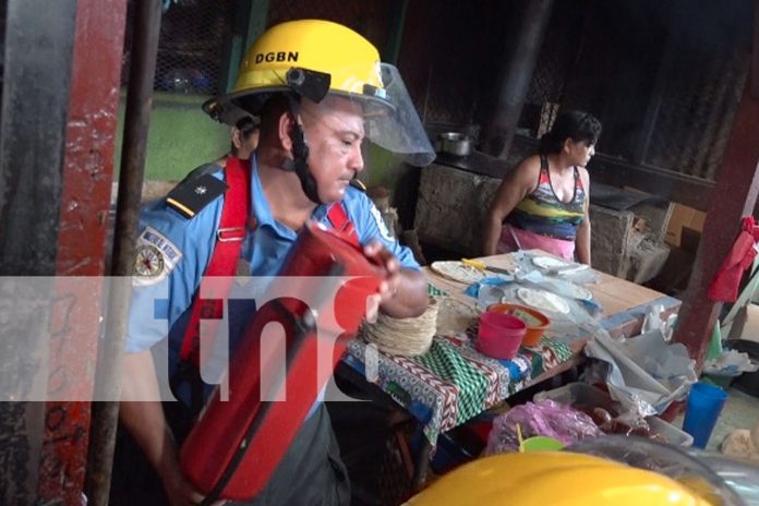 Foto: Bomberos realizan inspecciones en mercados /TN8