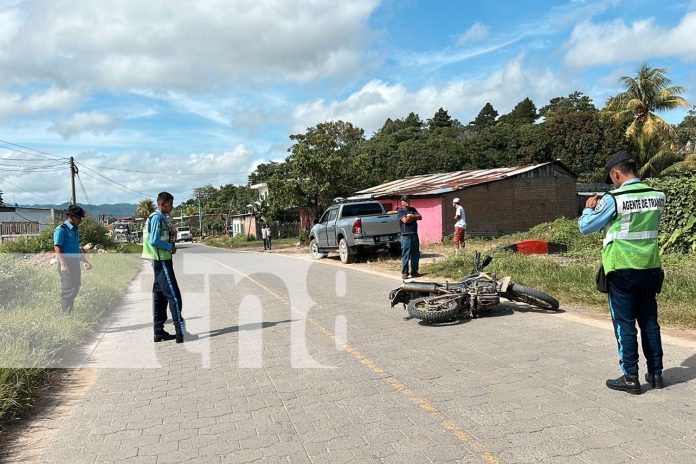 Foto: Maniobra imprudente provoca accidente en Jalapa, Nueva Segovia/TN8