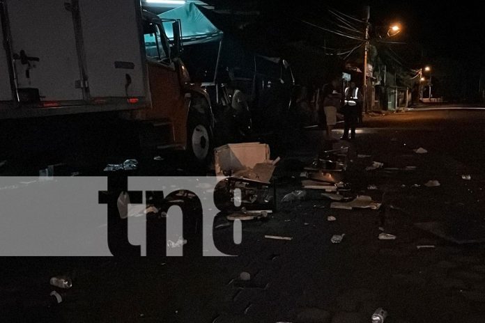 Foto: Accidente en Juigalpa, Chontales, dejó cuantiosos daños materiales sin víctimas fatales/TN8