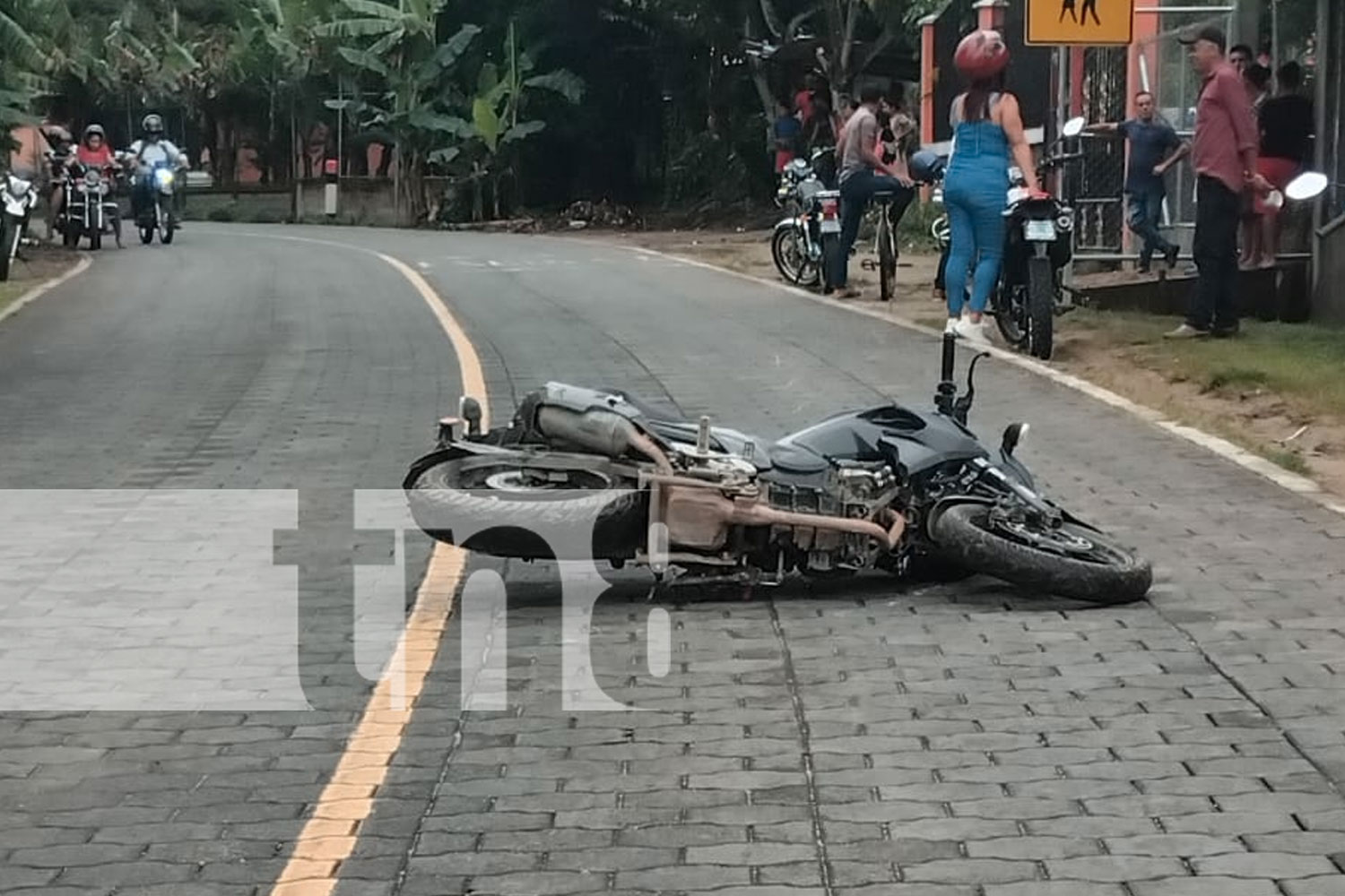 Foto: Accidente en Jalapa deja dos motociclistas lesionados/TN8