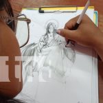 Foto: Jóvenes artistas expresan su visión en concurso de dibujo en Bilwi/TN8