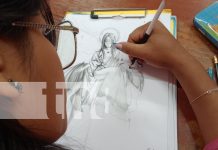 Foto: Jóvenes artistas expresan su visión en concurso de dibujo en Bilwi/TN8