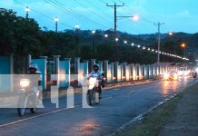 Foto: Instalación de 46 nuevas luminarias en el cementerio municipal de Siuna/ TN8