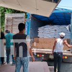 Foto: Estudiantes del Centro Primario Koskooster reciben con alegría la última entrega de merienda escolar en Ometepe