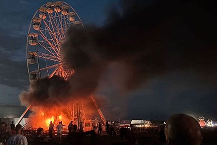 Foto: En Alemania, más de 30 heridos tras incendiarse una noria/Cortesía