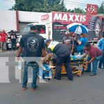 Foto. Conductor irresponsable, casi arrebata la vida de un anciano en Carretera a Masaya/ TN8