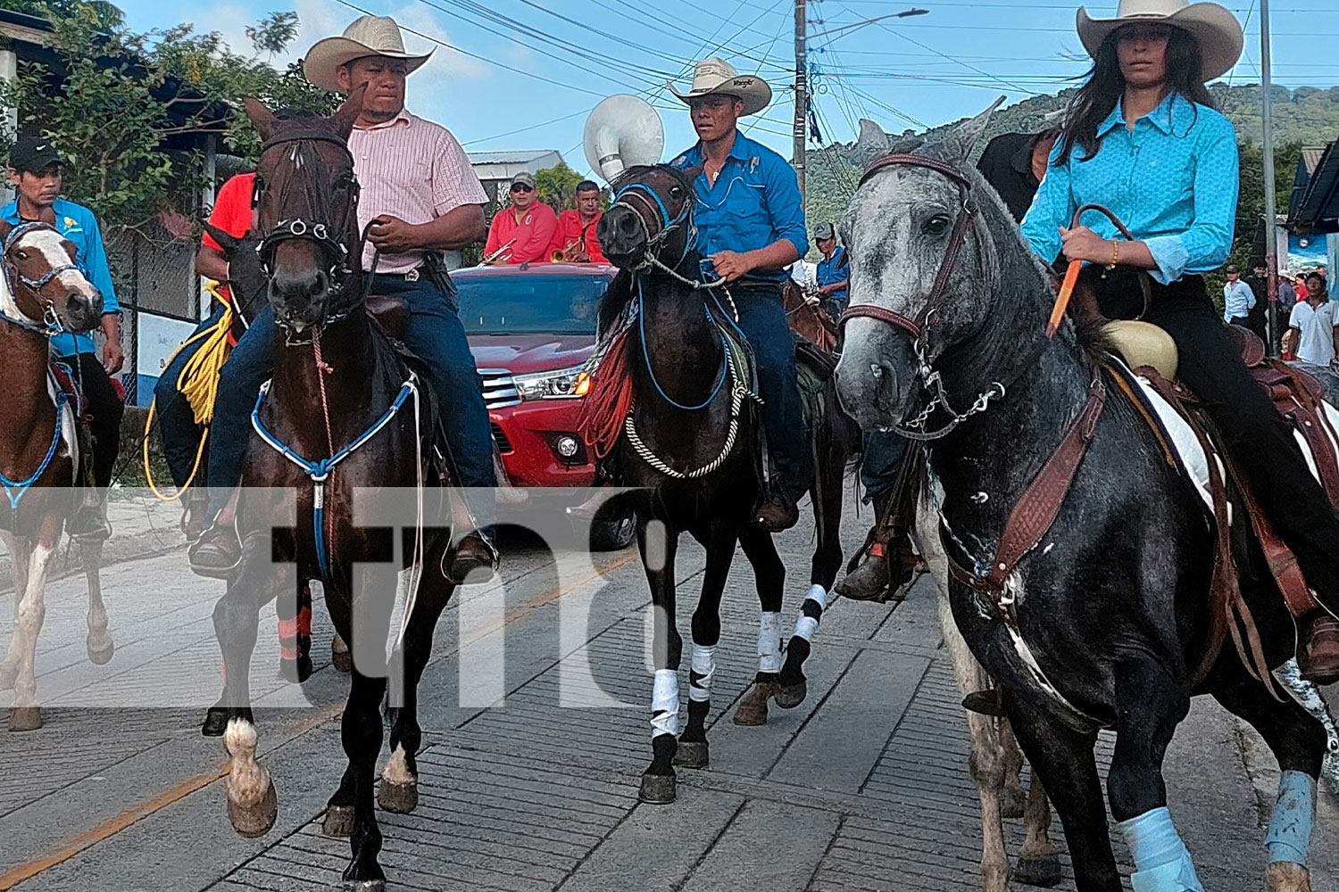 Foto: Las Sabanas, Madriz celebra con éxito su 82 aniv. con cabalgata y corridas de toros/TN8