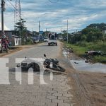 Foto: Presunta invasión de carril provoca tremendo choque de motocicletas en Jalapa/TN8