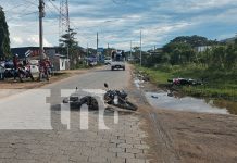 Foto: Presunta invasión de carril provoca tremendo choque de motocicletas en Jalapa/TN8