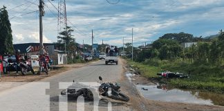 Foto: Presunta invasión de carril provoca tremendo choque de motocicletas en Jalapa/TN8