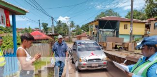 Foto: Colisión entre rastra, taxi y motocicleta en Bluefields /TN8