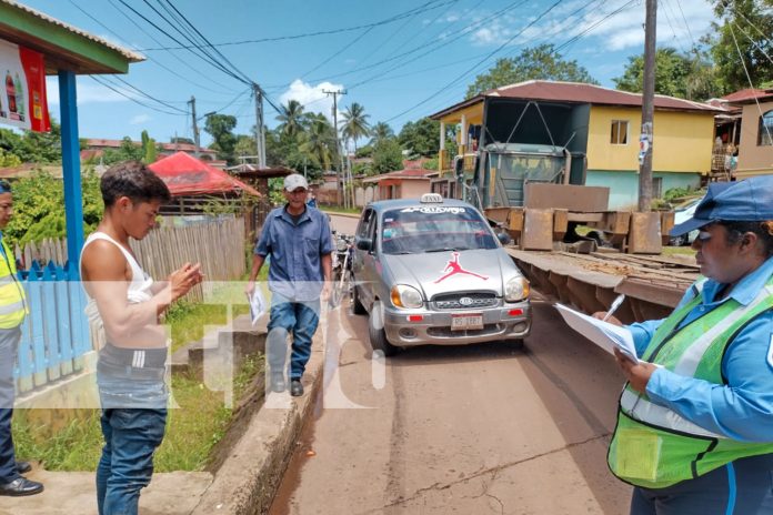 Foto: Colisión entre rastra, taxi y motocicleta en Bluefields /TN8