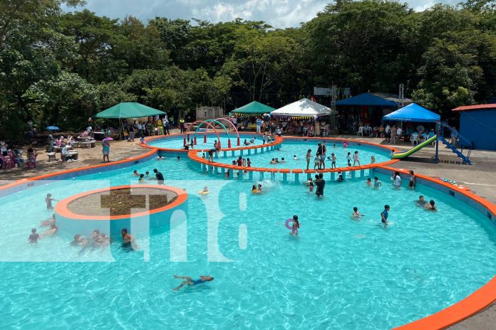 Foto: Inauguran nuevo parque acuático en Chinandega para el disfrute de las familias/TN8