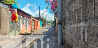 Foto: Celebran avance vial en el barrio Memorial Sandino, Managua con actividades culturales/TN8