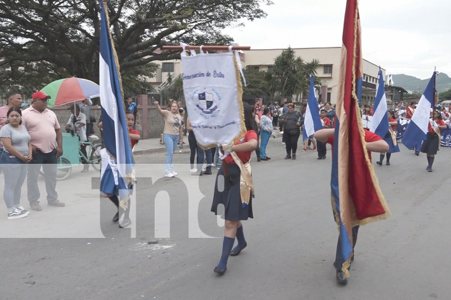 Foto: Cientos de estudiantes de la ciudad de Estelí deslumbran en desfile patrio/TN8