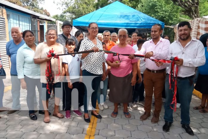 Foto: Gobierno Sandinista entrega nuevas calles adoquinadas en Rivas/ TN8