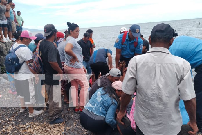 Foto: En Ometepe, luego de casi seis horas de búsqueda, encuentra el cuerpo/TN8