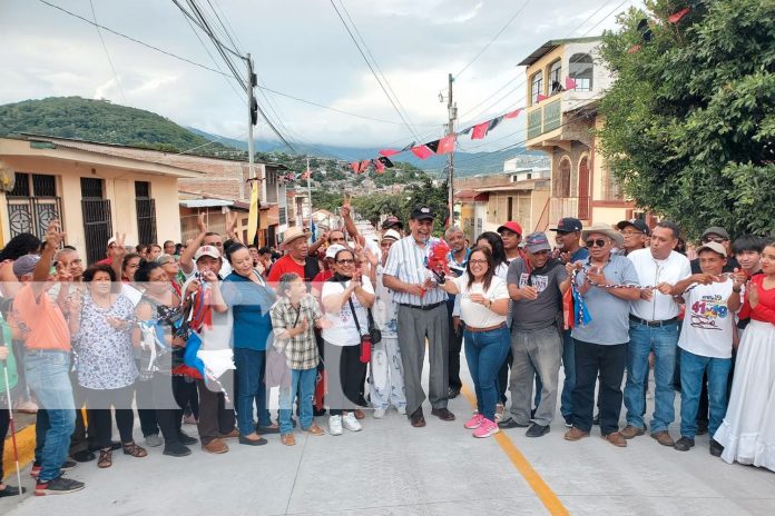 Foto: Nuevas calles pavimentadas en Matagalpa mejoran transporte y calidad de vida/ TN8