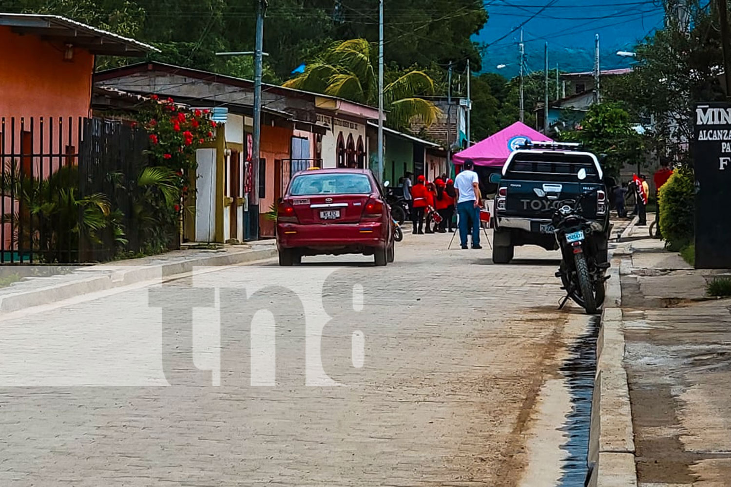 Foto: Inauguran Importante Proyecto de Adoquinado en el Barrio Roberto Gómez, Nueva Segovia/ TN8