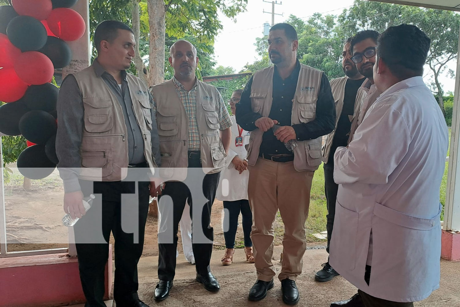 Foto: Delegación Médica de Palestina visita el Hospital Primario "Yolanda Mayorga" en Tipitapa/ TN8