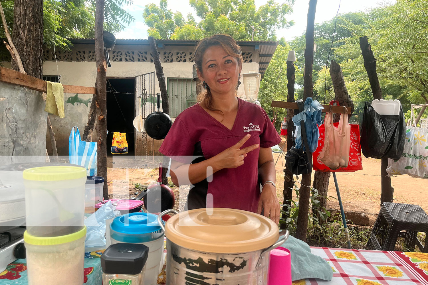 Foto: Nueva Ruta Oriental bendice a las familias de Xiloá /TN8