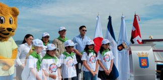 Foto: Proyecto de Escuelas Flotantes en colaboración con el JICA en el lago Xolotlán/TN8