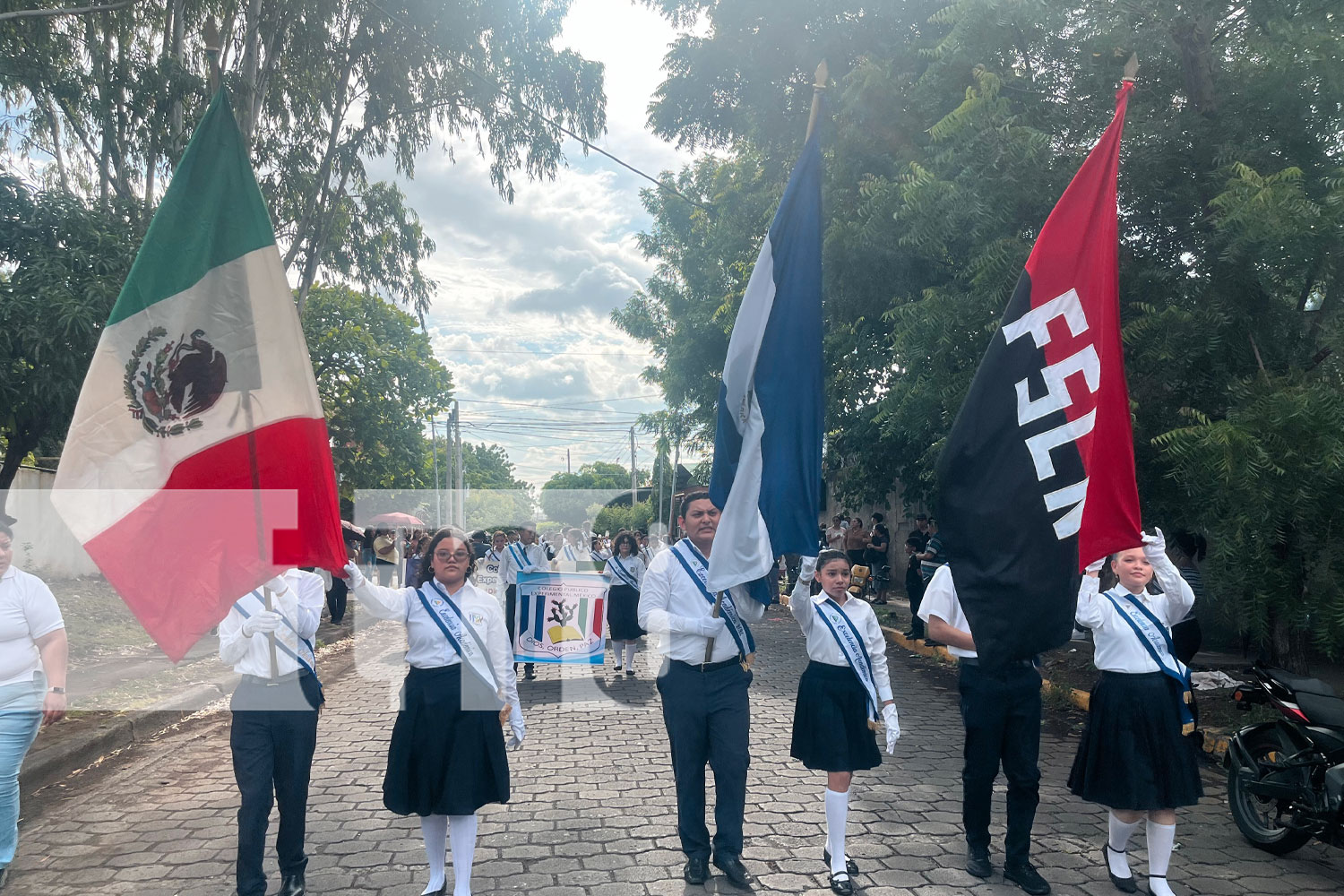 Foto: Managua, centenares de estudiantes y padres de familia participaron en el primer desfile escolar/TN8