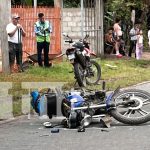 Foto: accidente, tras colisión en Jalapa, Nueva Segovia/TN8