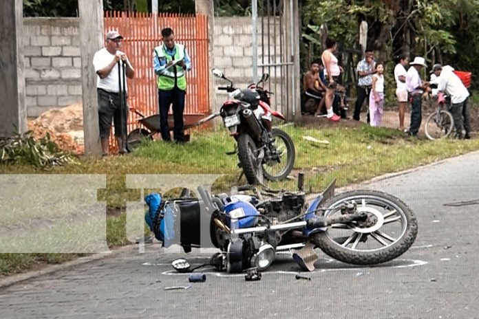 Foto: accidente, tras colisión en Jalapa, Nueva Segovia/TN8