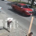 Foto: hombre es brutalmente atropellado en carretera a Masaya/TN8