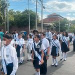 Foto: Managua, centenares de estudiantes y padres de familia participaron en el primer desfile escolar/TN8