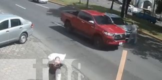 Foto: hombre es brutalmente atropellado en carretera a Masaya/TN8