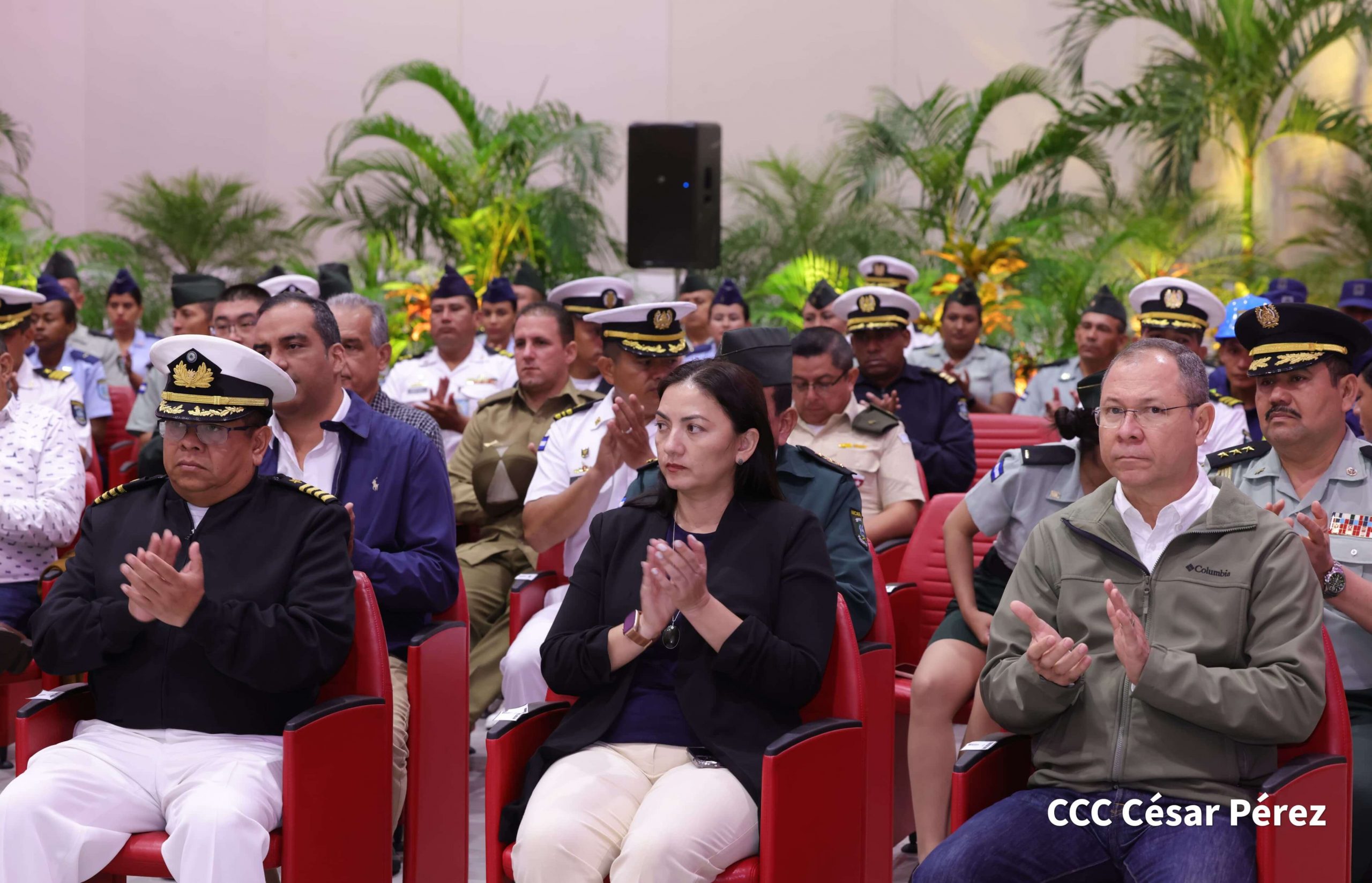 Foto: 44 aniversario de la Fuerza Naval de Nicaragua, acto presidido por el Comandante Daniel Ortega y la Vicepresidenta Rosario Murillo