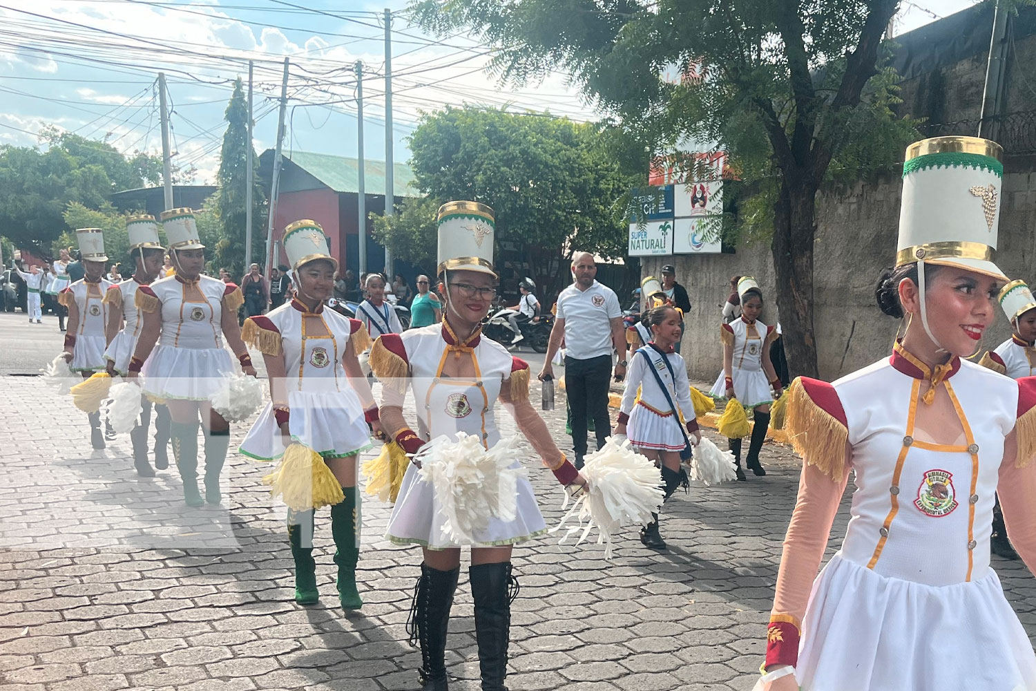 Foto: Managua, centenares de estudiantes y padres de familia participaron en el primer desfile escolar/TN8